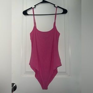 Plain Pink Body Suit